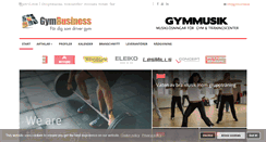 Desktop Screenshot of gymbusiness.se
