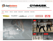 Tablet Screenshot of gymbusiness.se